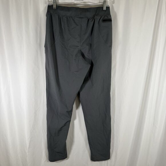 Under Armour Pants Women's Medium Grey Pull On Elastic Waist Drawstring Pockets - Picture 10 of 13